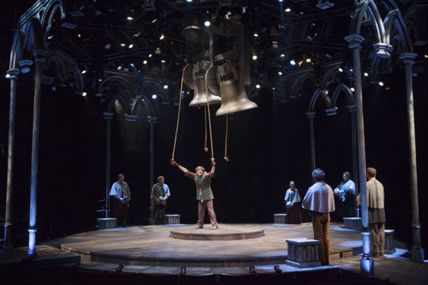 Photo Flash: First Look at Deaf Actor John McGinty, Lesli Margherita, Mark Jacoby and More in HUNCHBACK at Music Circus  Image