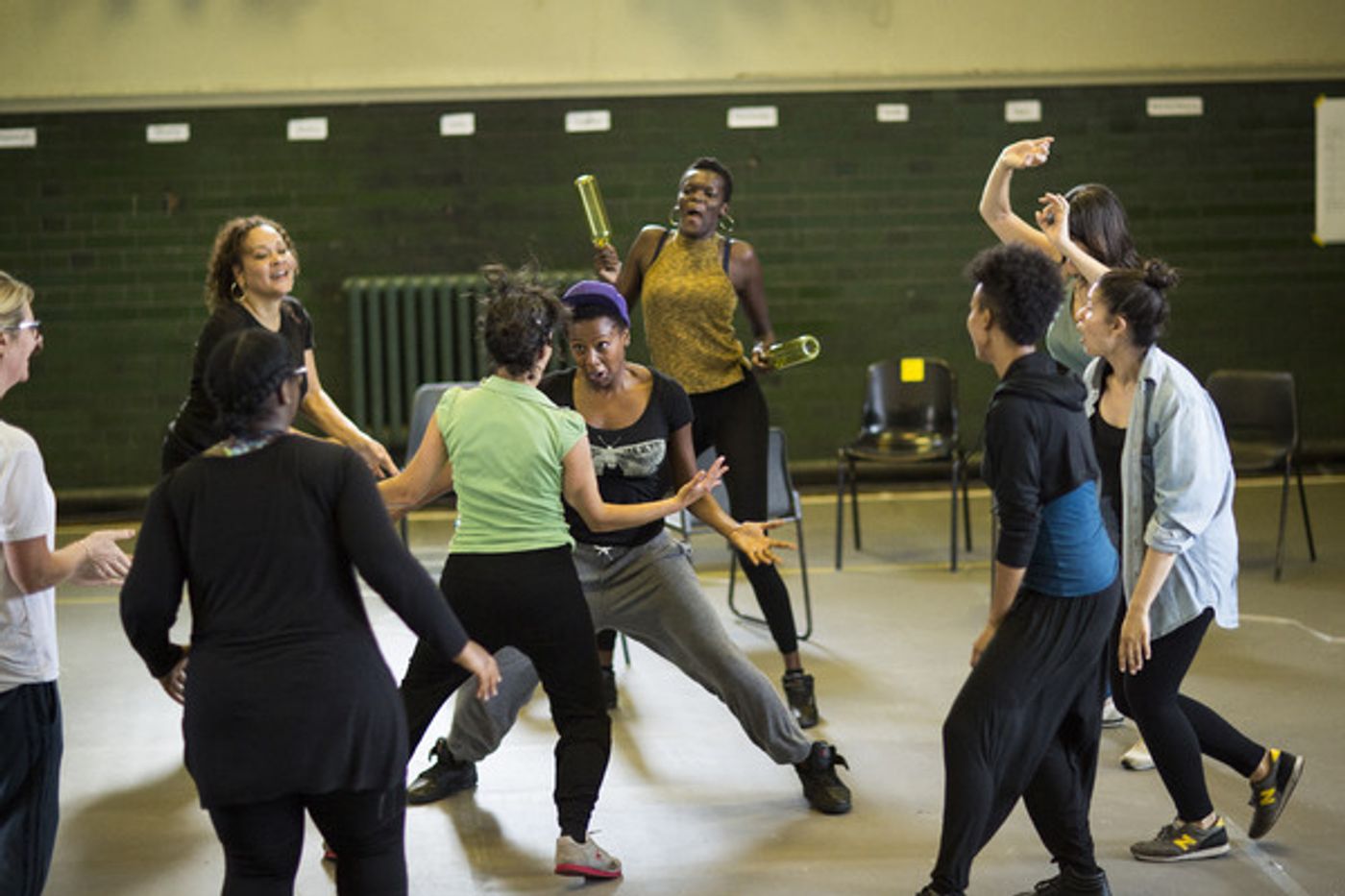 Photo Flash: In Rehearsal with THE DONMAR SHAKESPEARE TRILOGY  Image