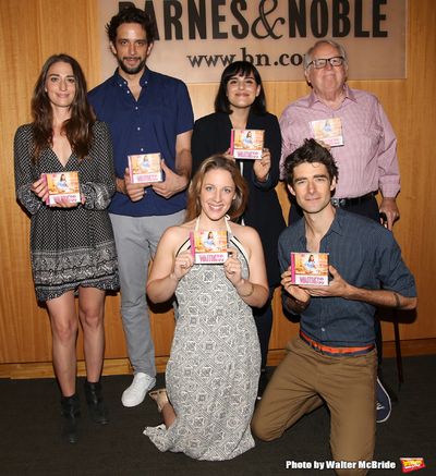 Sara Bareilles, Nick Cordero, Molly Hager, Jessie Mueller, Drew Gehling, and Dakin Ma Photo