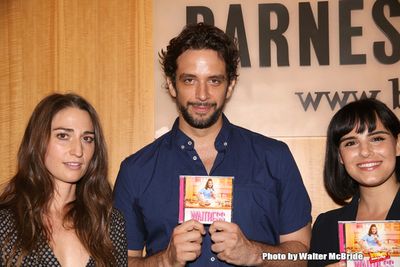 Sara Bareilles, Nick Cordero and Molly Hager  Photo