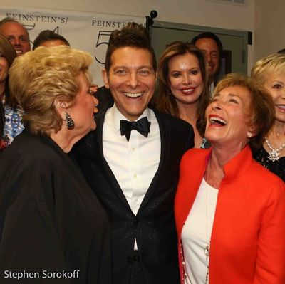 Marilyn Maye, Michael Feinstein, Judge Judy Sheindlin Photo