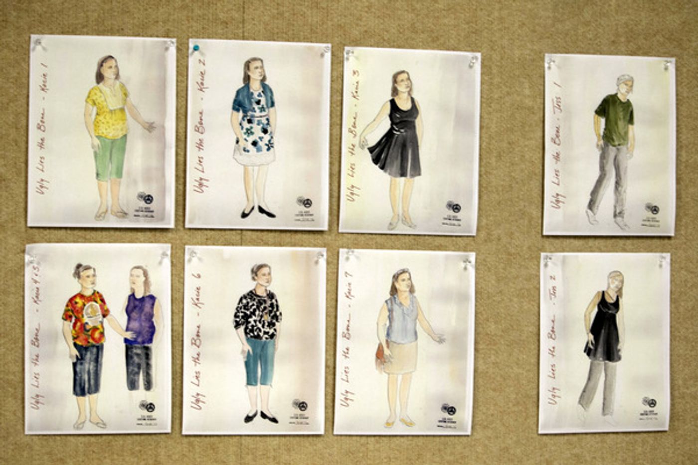 Photo Flash: In Rehearsal for UGLY LIES THE BONE at Alliance Theatre Photo Flash: In Rehearsal for UGLY LIES THE BONE at Alliance Theatre Image