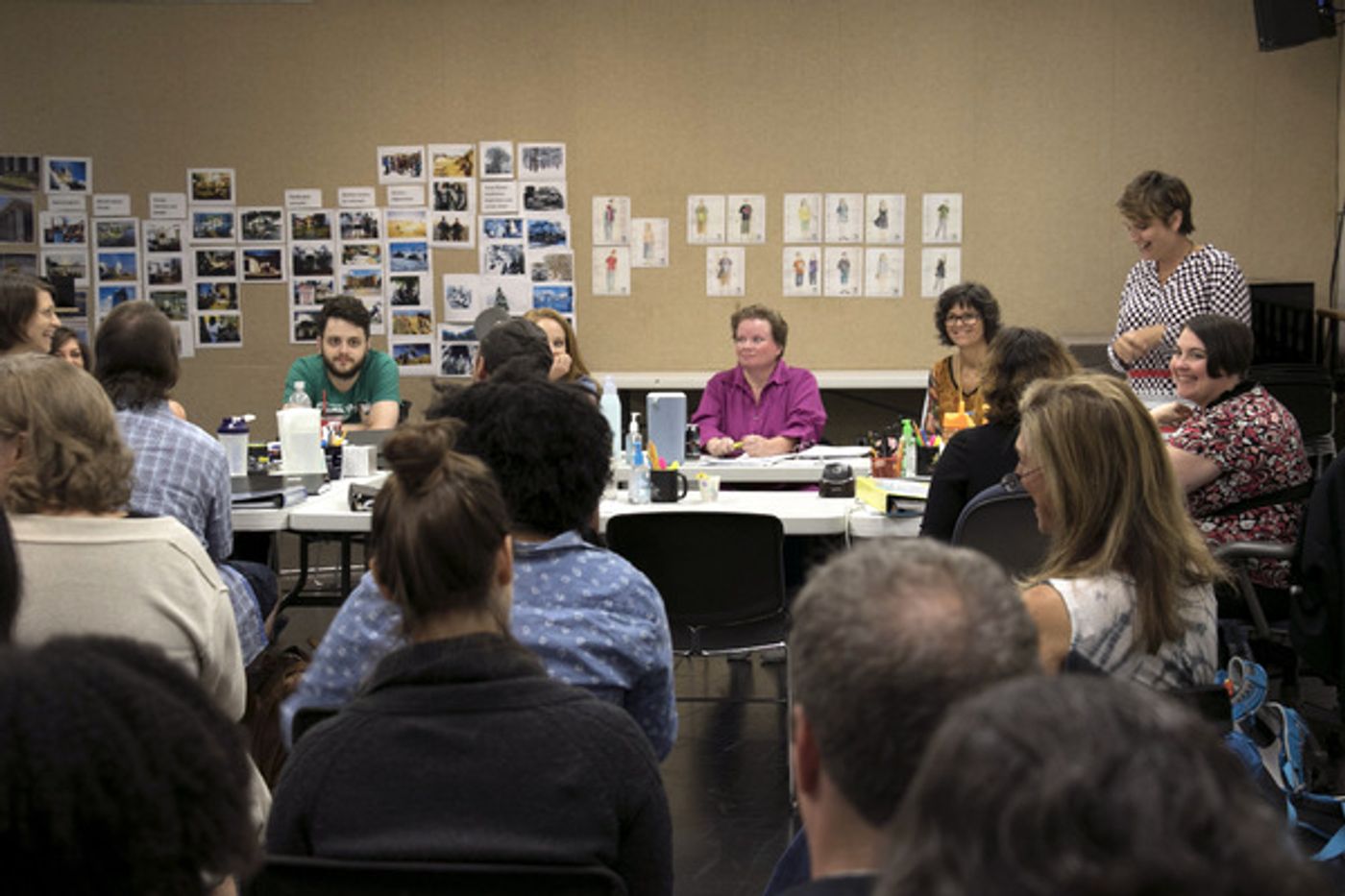 Photo Flash: In Rehearsal for UGLY LIES THE BONE at Alliance Theatre Photo Flash: In Rehearsal for UGLY LIES THE BONE at Alliance Theatre Image