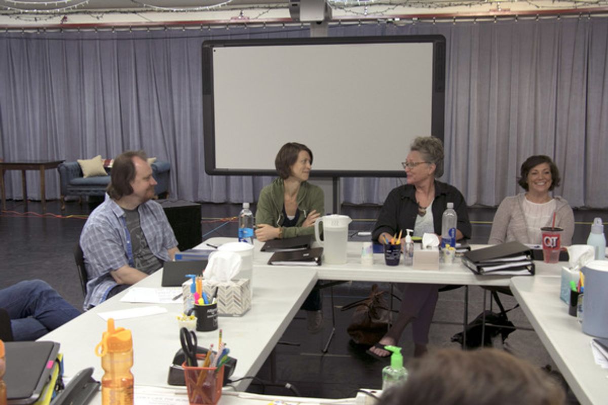 Hugh Adams, Julie Jesneck, Megan McFarland, and Wendy Melkonian at 