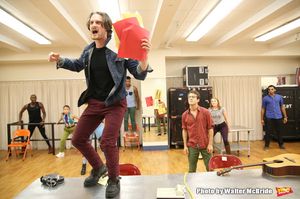 Kaleb Wells and Danny Harris Kornfeld and cast @ BroadwayWorld Kaleb Wells and Danny Harris Kornfeld and cast Photo