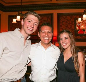 Nick Ziobro, Michael Feinstein, Julia Goodwin Photo