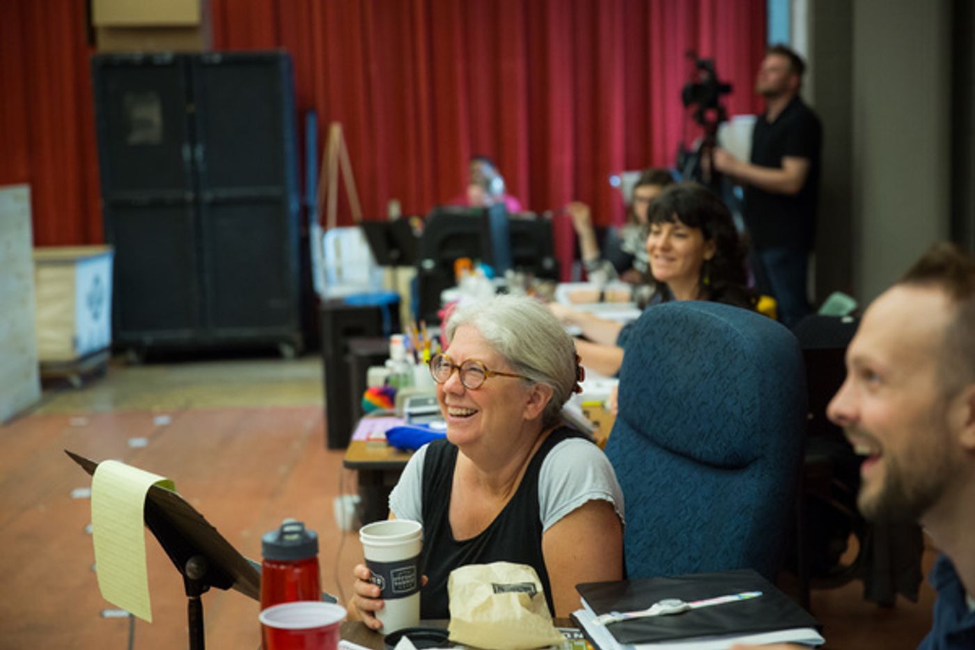 Photo Flash: First Look at Lauren Molina, Bri Sudia and More in Rehearsal for Goodman Theatre's WONDERFUL TOWN  Image