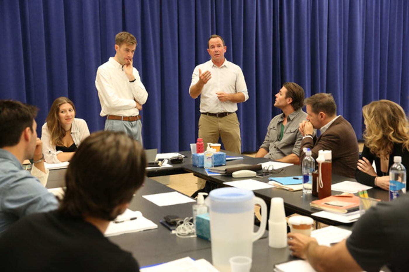 Photo Flash: In Rehearsal with A VIEW FROM THE BRIDGE at the Ahmanson  Image
