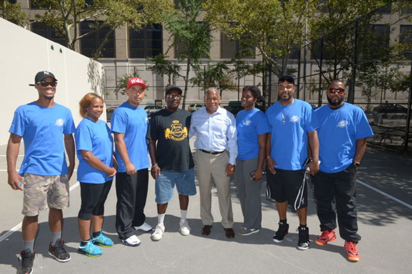 Photo Flash: NYC Parks Opens Two Newly Refurbished Handball Courts in Manhattan, Brooklyn Photo Flash: NYC Parks Opens Two Newly Refurbished Handball Courts in Manhattan, Brooklyn Image