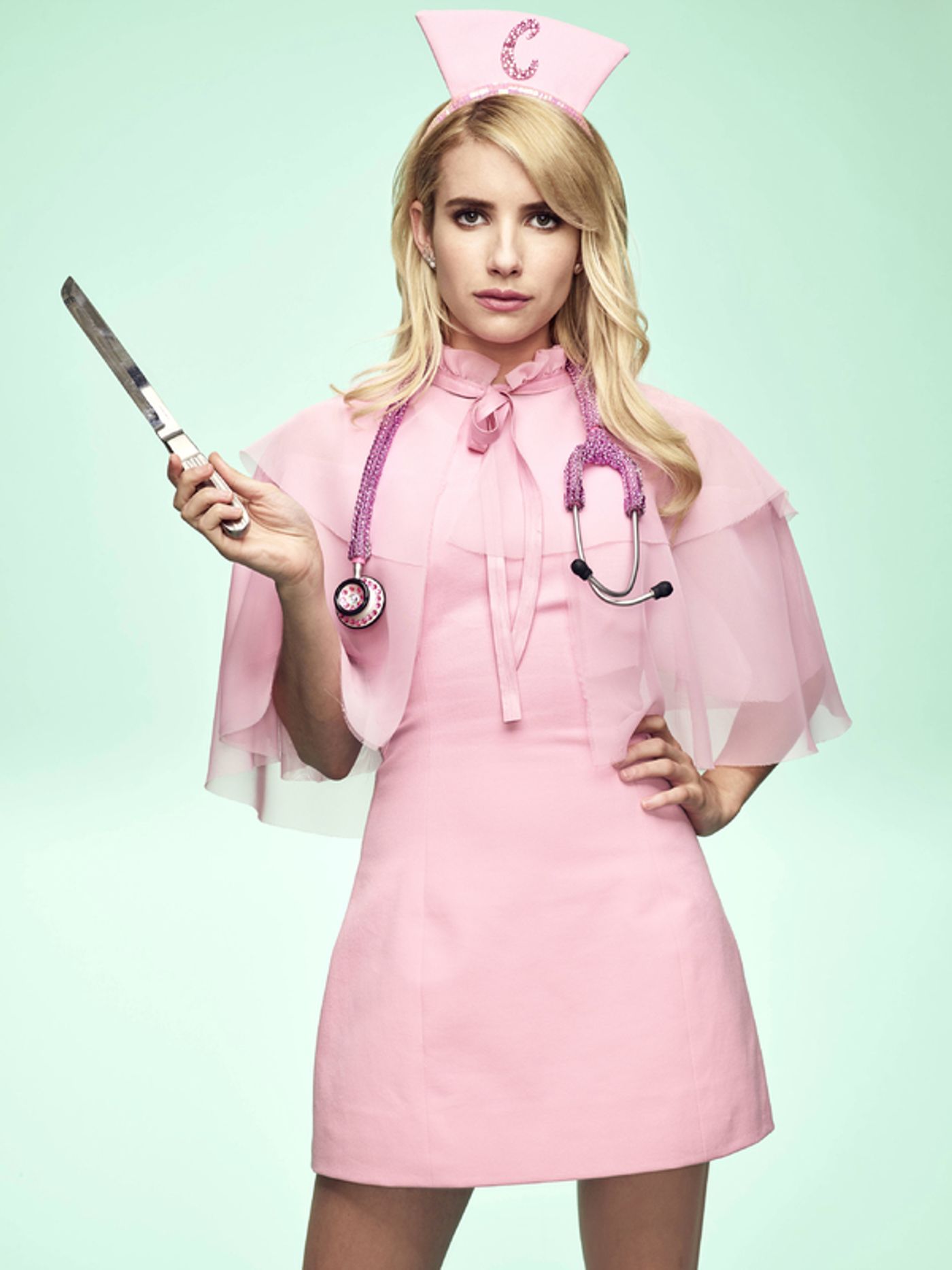 Photo Flash: Lea Michele, John Stamos & More In New SCREAM QUEENS Character Portraits Photo Flash: Lea Michele, John Stamos & More In New SCREAM QUEENS Character Portraits Image