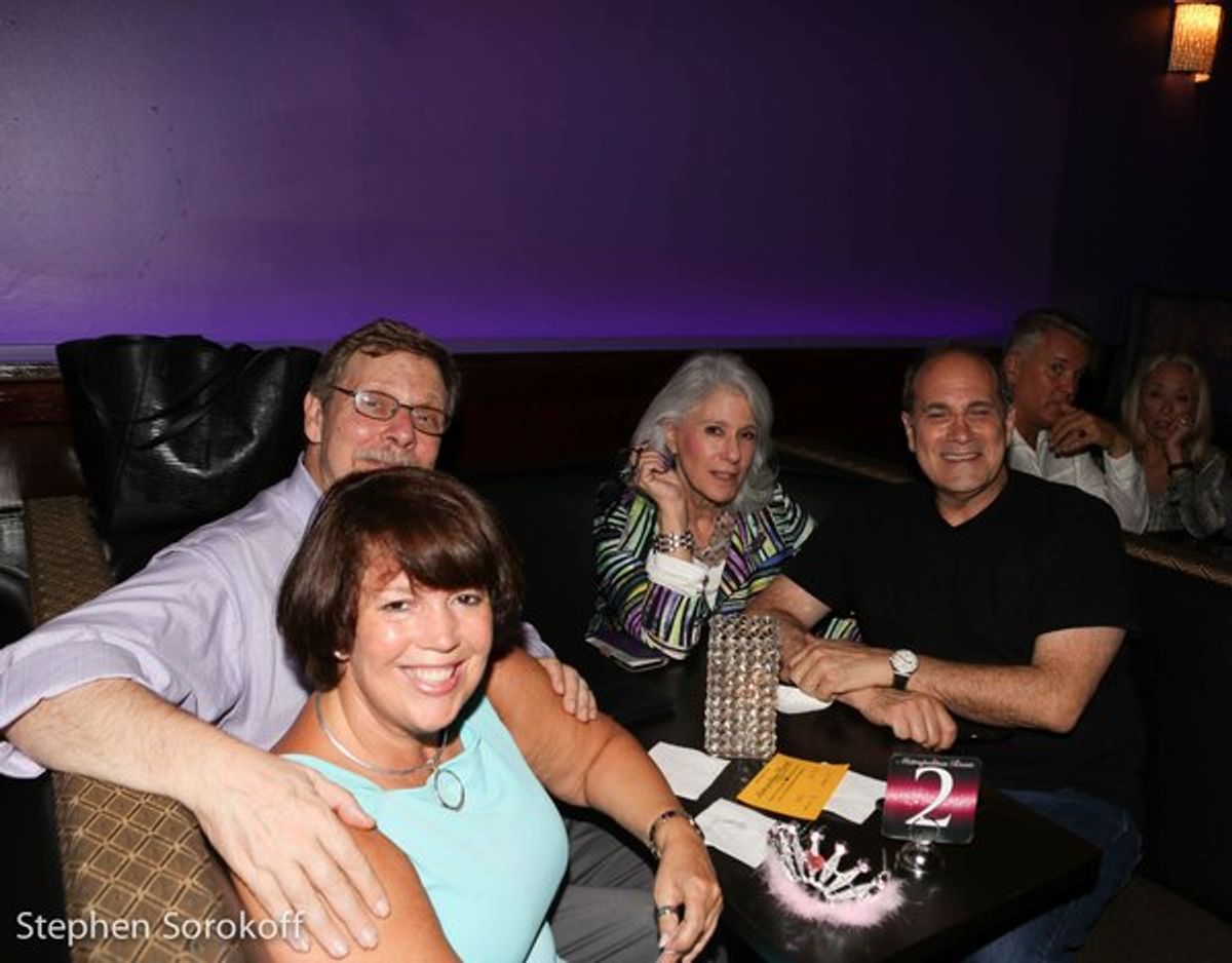 Sandra McFarland, Barry Kleinbort, Jamie deRoy, Dan Shaheen at 