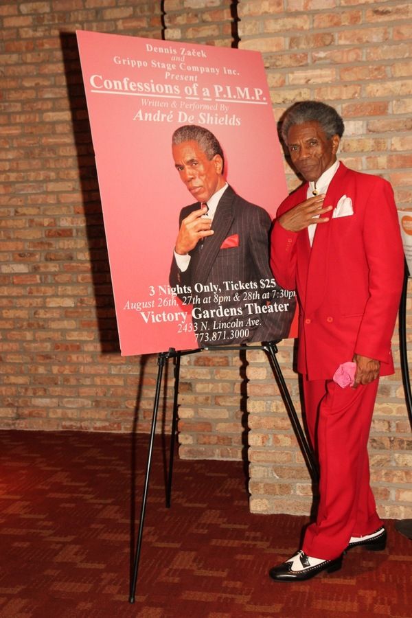 Photo Flash: First Look at Andre De Shields' CONFESSIONS OF A P.I.M.P. at Victory Gardens  Image