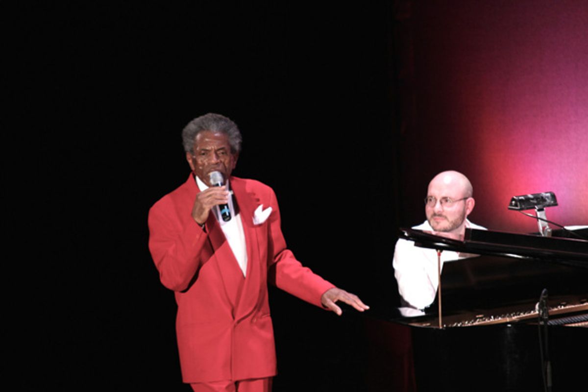 Andre De Shields and  Doug Peck at 