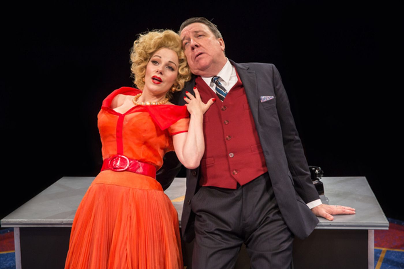 Photo Flash: First Look at Ari Butler, Jessica Naimy and More in 'HOW TO SUCCEED...' at The Marriott Theatre  Image