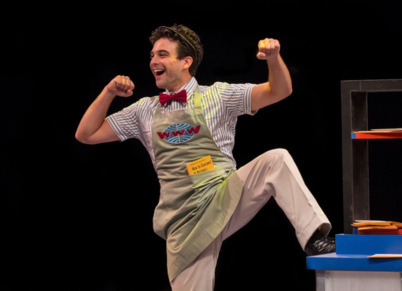 Photo Flash: First Look at Ari Butler, Jessica Naimy and More in 'HOW TO SUCCEED...' at The Marriott Theatre  Image