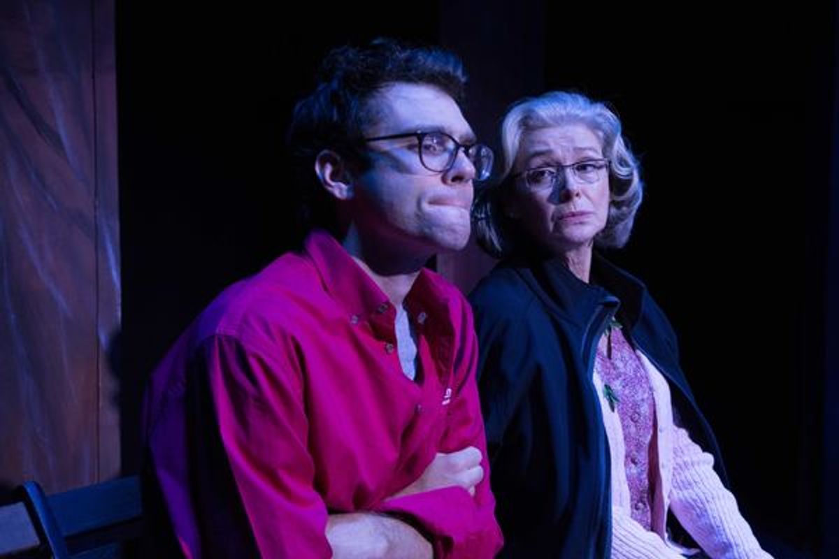 Caleb Fullen and Janice O'Neill at 