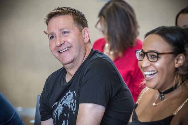 David Birrell and Sophia Nomvete Photo