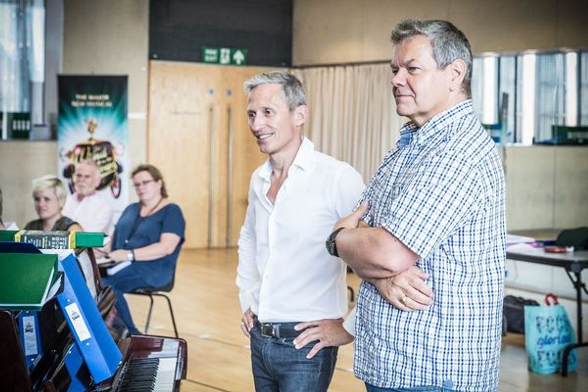 George Stiles and Anthony Drewe at 