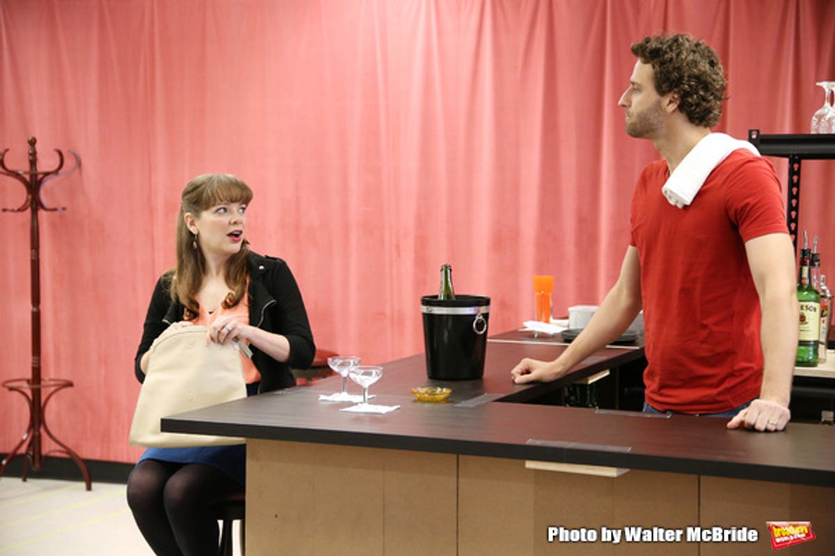 Jillian Louis and Grayson Powell at 