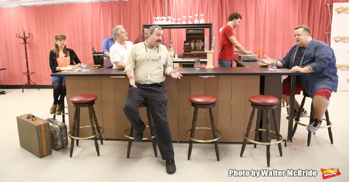 Jillian  Louis, Barry Pearl, Buzz Roddy, Grayson Powell and Paul Vogt  at 