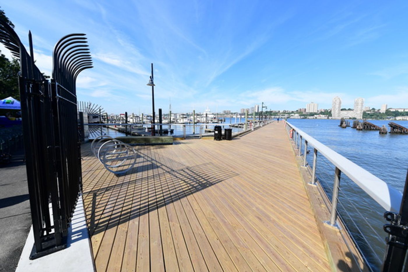 Photo Flash: NYC Parks Finishes Reconstruction of Historic 79th Street Boat Basin A-Dock Photo Flash: NYC Parks Finishes Reconstruction of Historic 79th Street Boat Basin A-Dock Image