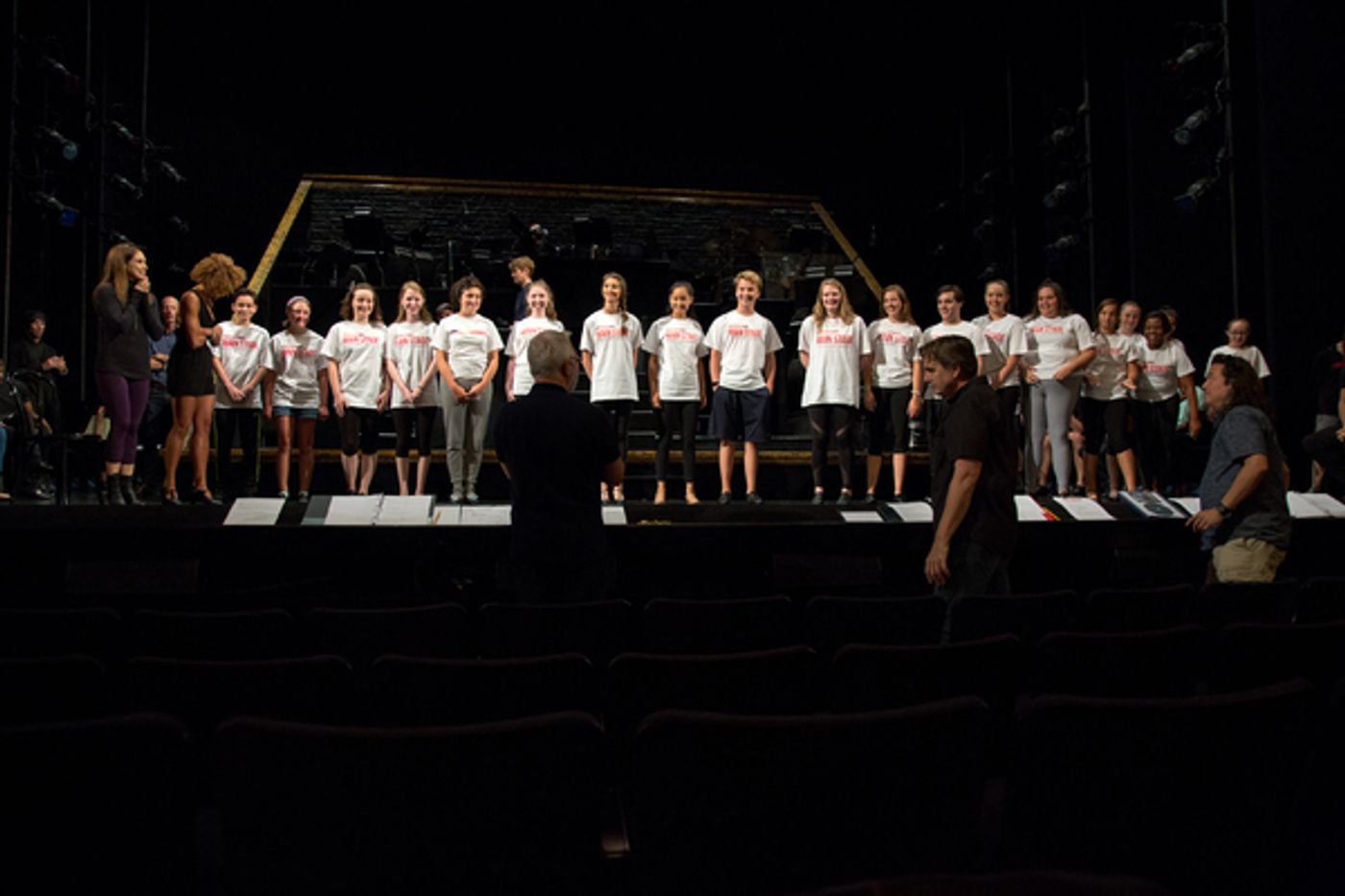 Photo Coverage: Come on Babe, They're Gonna Paint the Town - CHICAGO Rehearses for Central Park Concert!  Image