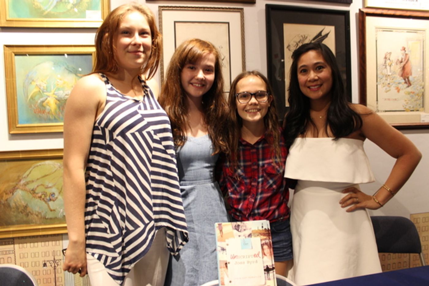 Photo Flash: Taylor Richardson, Oona Laurence, & More Attend Launch Party for UNSCRIPTED JOSS BYRD  Image