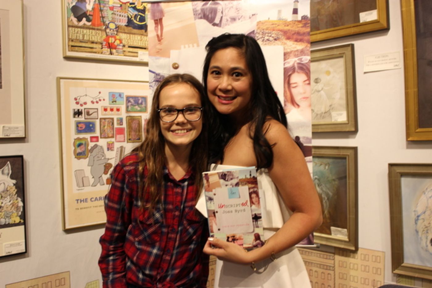 Photo Flash: Taylor Richardson, Oona Laurence, & More Attend Launch Party for UNSCRIPTED JOSS BYRD  Image