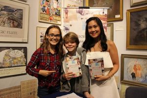 Oona Laurence, Oakes Fegley @ BroadwayWorld Oona Laurence, Oakes Fegley Photo
