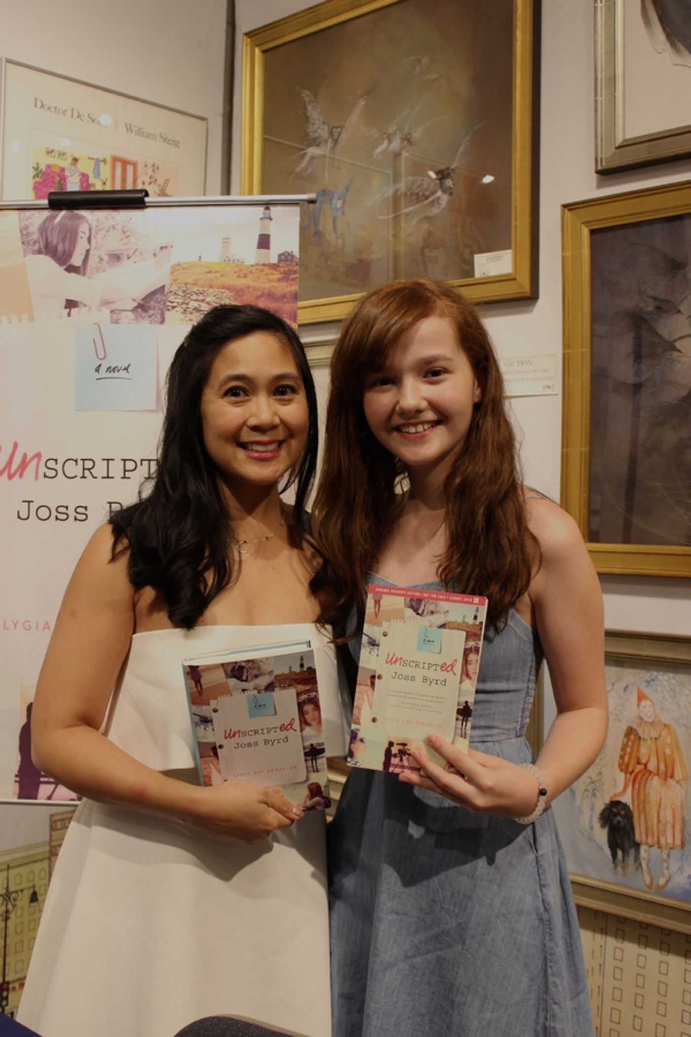 Photo Flash: Taylor Richardson, Oona Laurence, & More Attend Launch Party for UNSCRIPTED JOSS BYRD  Image