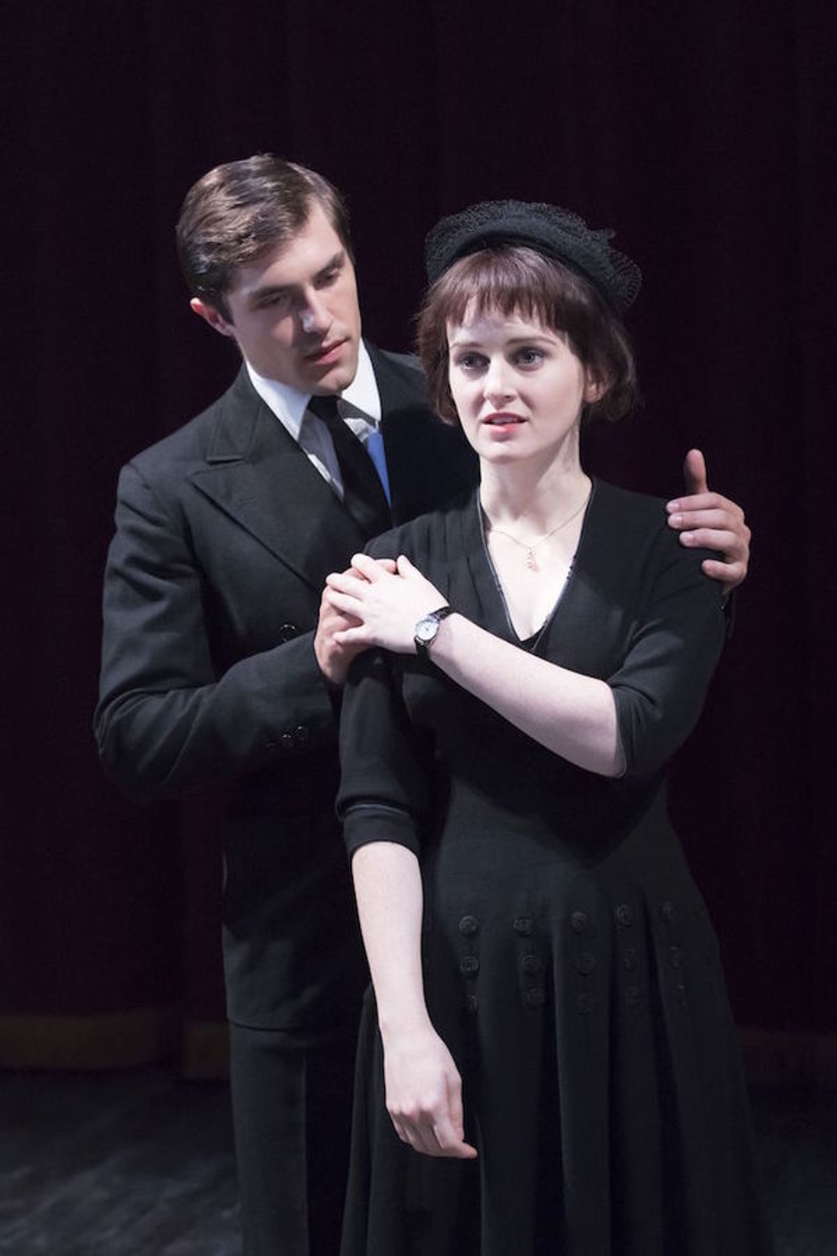 Phil Dunster and Sophie McShera at 