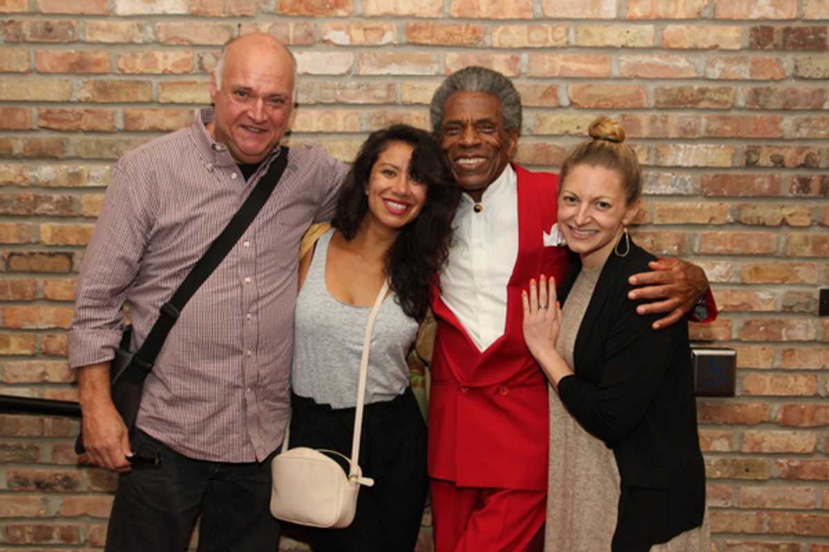 Matt De Caro, Monica Lopez Orozco, Andre De Shields and Lauren Molina at 