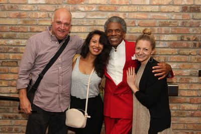 Matt De Caro, Monica Lopez Orozco, Andre De Shields and Lauren Molina Photo