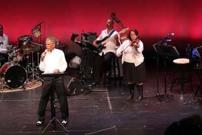 Andre De Shields, Anthony J. Mhoon, Kimberly Lawson Photo