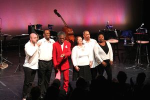 Doug Peck, Robert Reddrick, Andre De Shields, Kimberly Lawson, Anthony J. Mhoon and D Photo