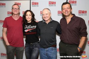 Mark Brokaw, Denis Arndy and Simon Stephens @ BroadwayWorld Mark Brokaw, Denis Arndy and Simon Stephens Photo