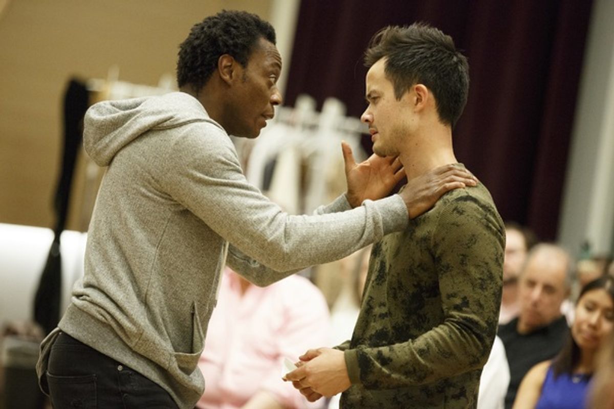 Chukwudi Iwuji and Jeffrey Omura at 