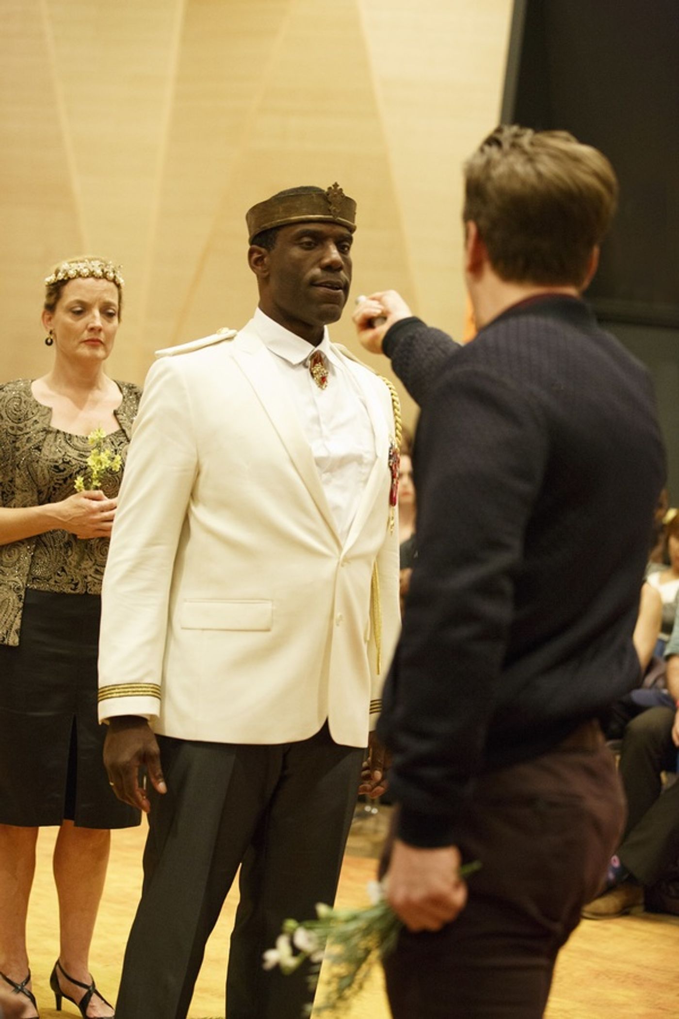 Photo Flash: First Look at Chukwudi Iwuji in The Public's Mobile Unit HAMLET Photo Flash: First Look at Chukwudi Iwuji in The Public's Mobile Unit HAMLET Image