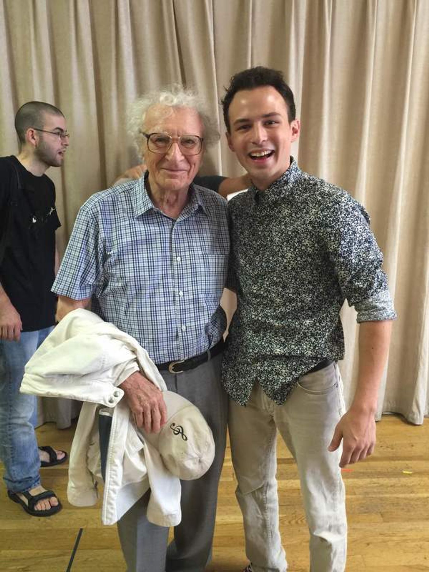 Photo Flash: In Rehearsal with Sheldon Harnick and Off-Broadway's FIORELLO!  Image