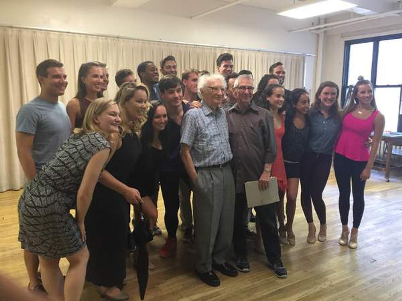 Photo Flash: In Rehearsal with Sheldon Harnick and Off-Broadway's FIORELLO!  Image