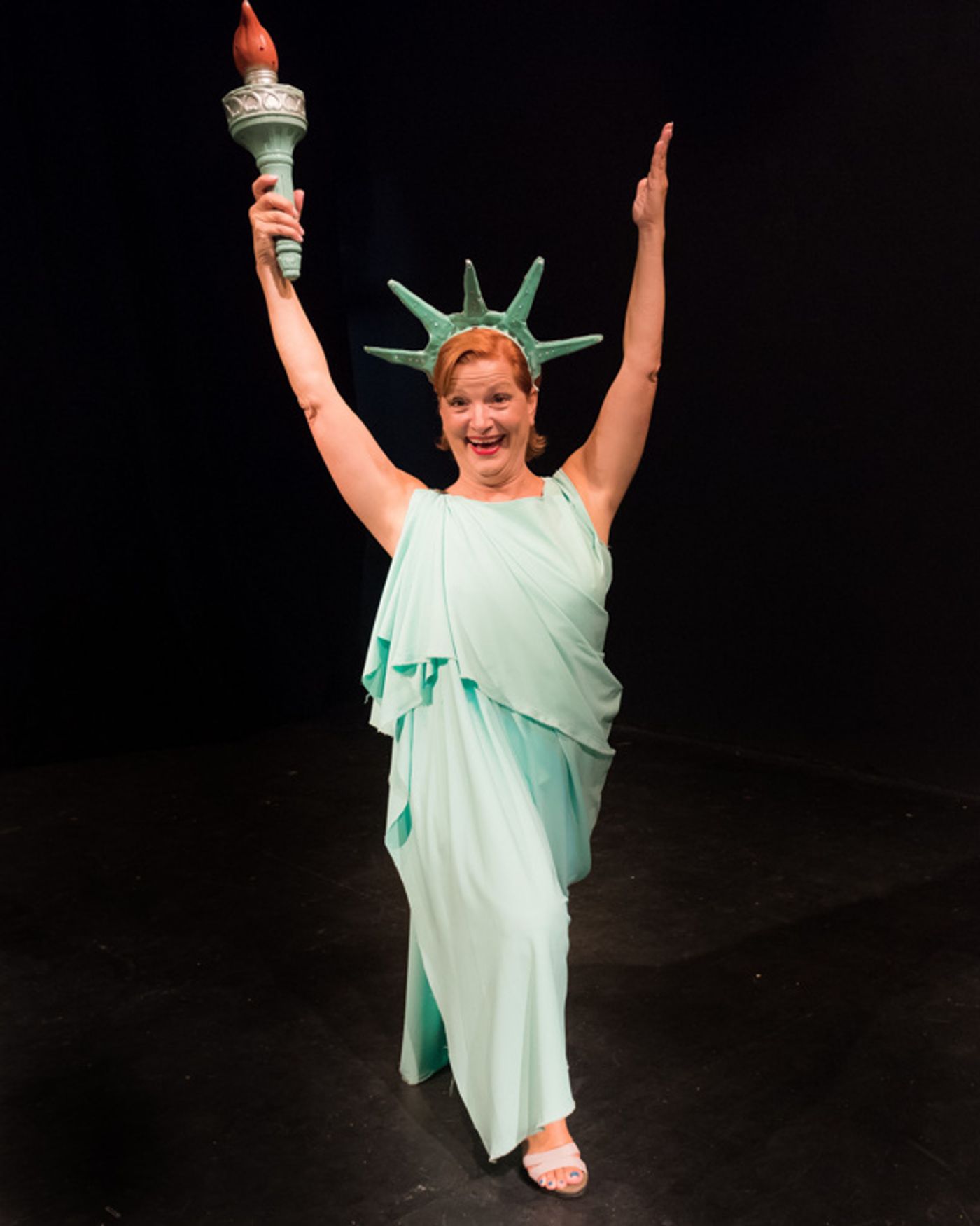 Photo Flash: First Look - Statue of Liberty Leaves Her Pedestal for Lady Liberty Theater Festival  Image