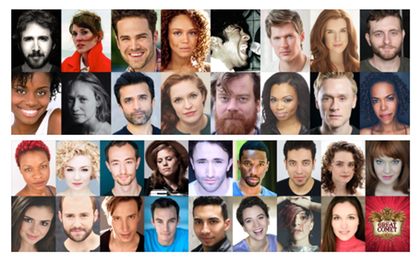 Twenty-Four to Make Broadway Debuts as 'GREAT COMET' Announces Complete Cast  Image