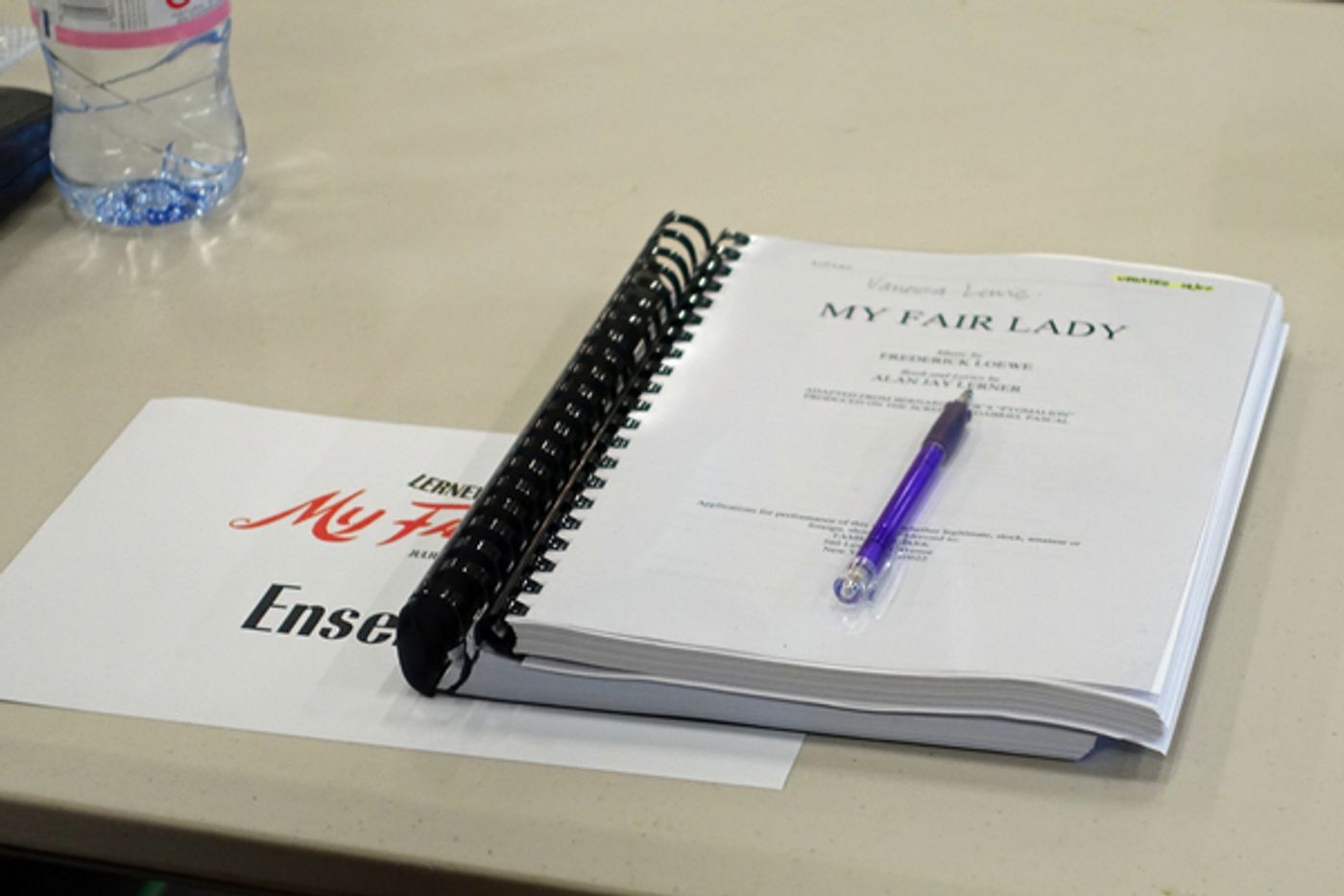 Photo Flash: Inside Rehearsal for MY FAIR LADY, Directed by Julie Andrews in Sydney  Image