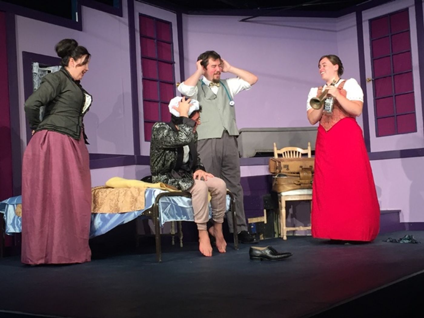 Photo Flash: SLAMMING DOORS Farce Extends at Contemporary Theater Company  Image