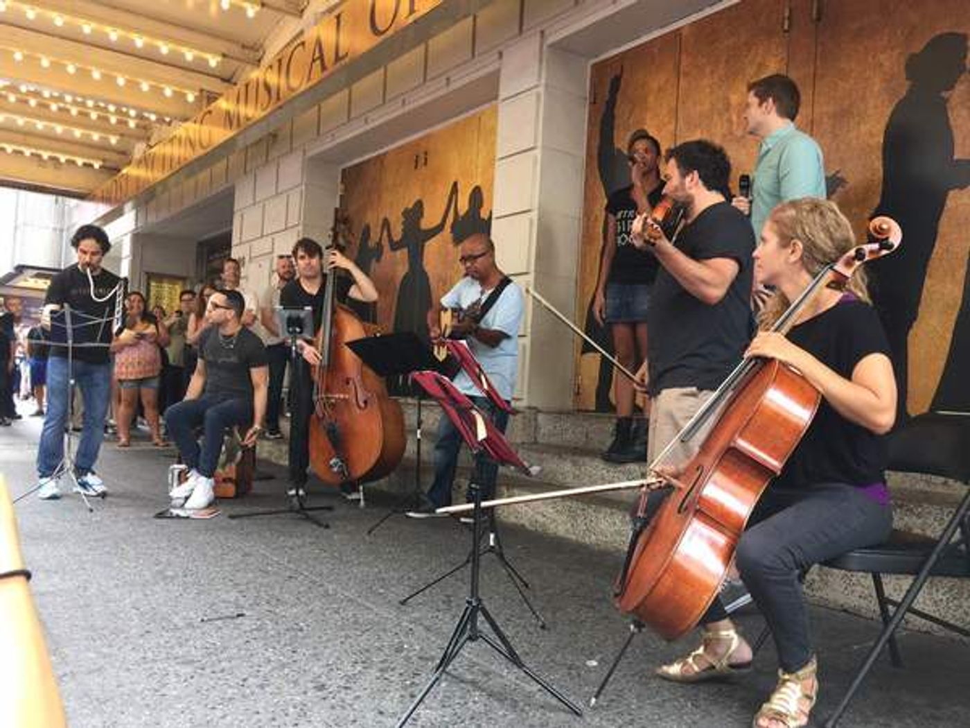Photo Flash: Renee Elise Goldsberry Sends Off #Ham4Ham with Cut Song From HAMILTON  Image