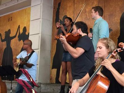Renee Elise Goldsberry & Rory O'Malley Photo