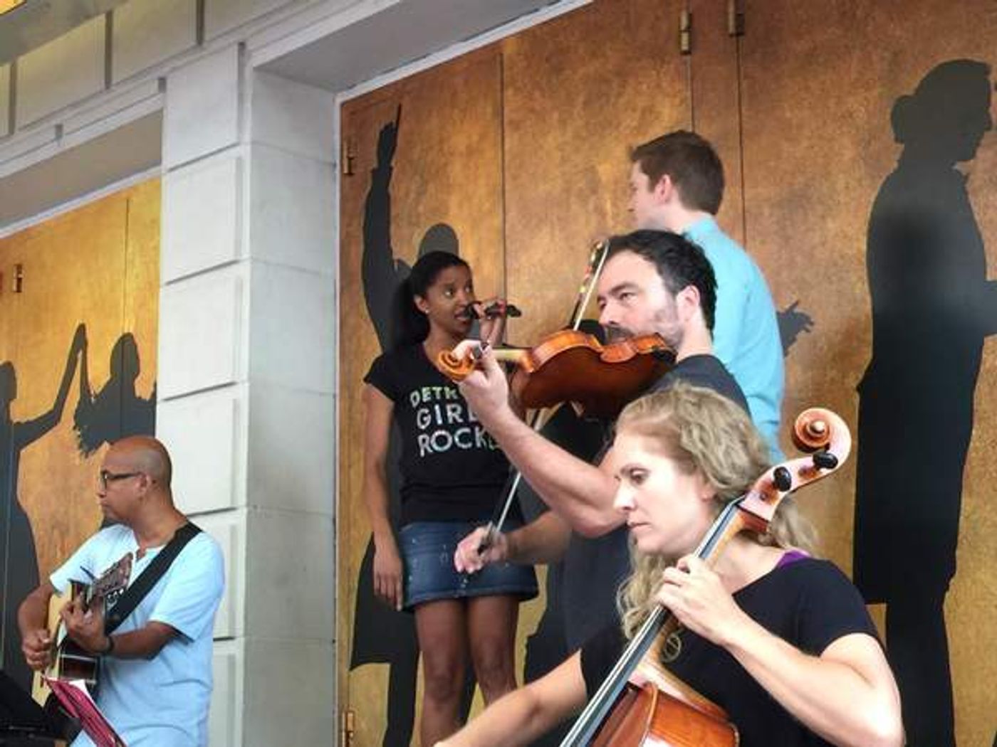 Photo Flash: Renee Elise Goldsberry Sends Off #Ham4Ham with Cut Song From HAMILTON  Image