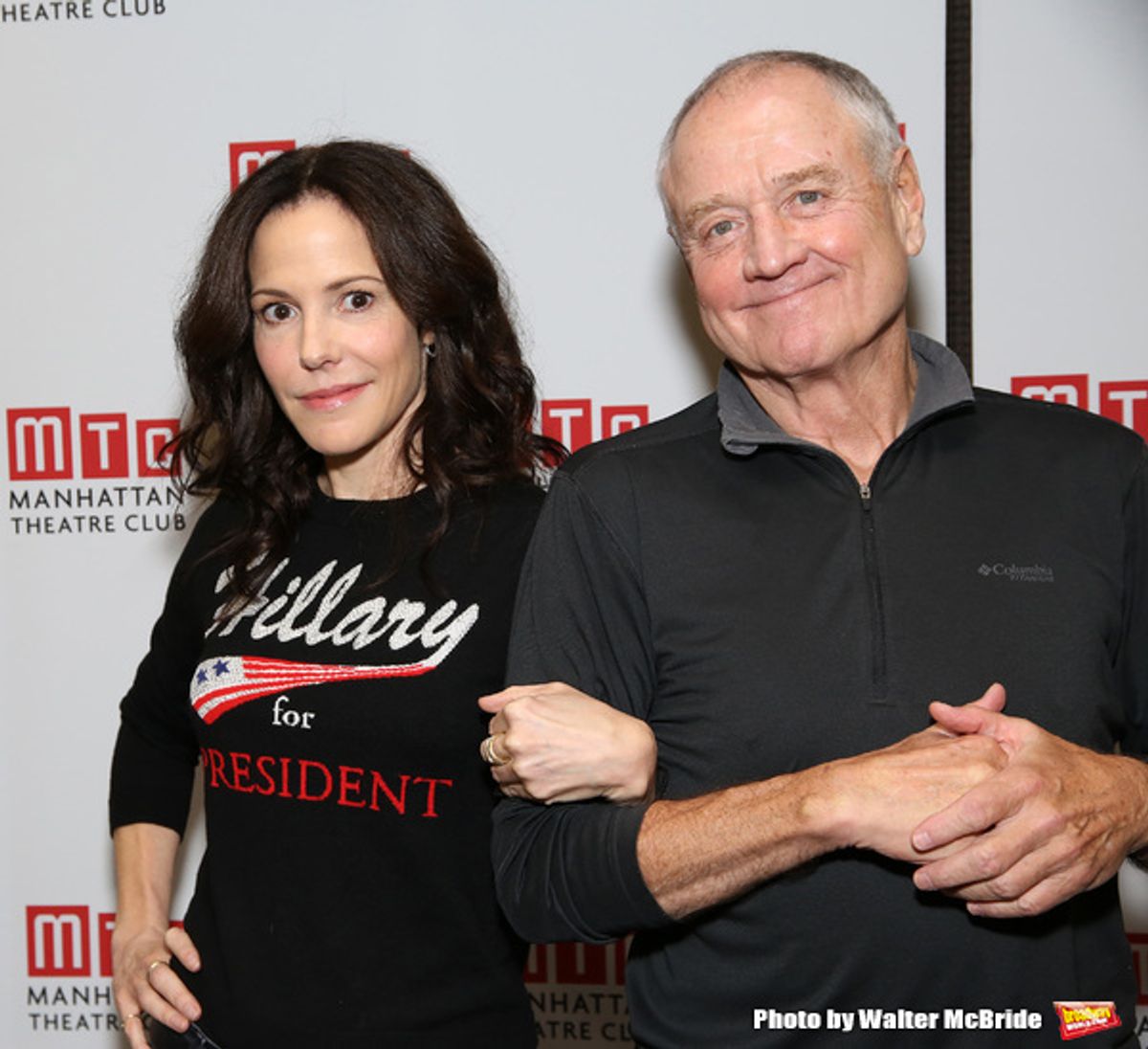 Mary-Louise Parker and Denis Arndt  at 