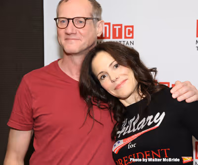 Mark Brokaw and Mary-Louise Parker Photo