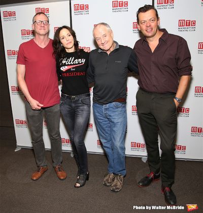 Mary-Louise Parker, Mark Brokaw, Denis Arndt and Simon Stephens  Photo